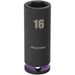 Sealey 3/8"Dr Deep Impact Socket 16mm (Violet Coded Ring)