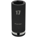 Sealey 3/8"Dr Deep Impact Socket 17mm (White Coded Ring)