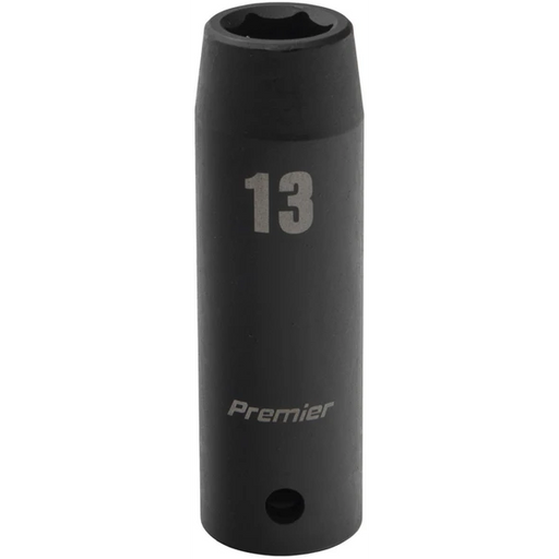 Sealey 1/2"Dr Deep Impact Socket 13mm