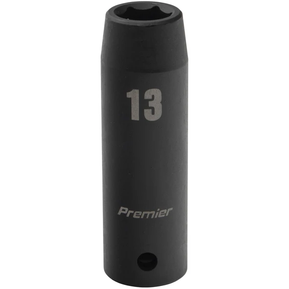 Sealey 1/2"Dr Deep Impact Socket 13mm