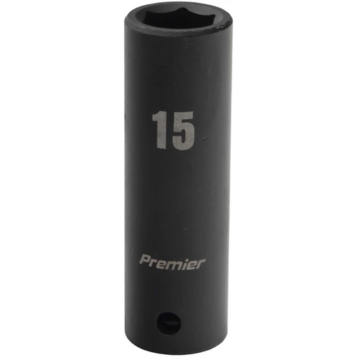 Sealey 1/2"Dr Deep Impact Socket 15mm