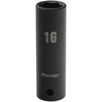 Sealey 1/2"Dr Deep Impact Socket 16mm AK5634M-V2-23