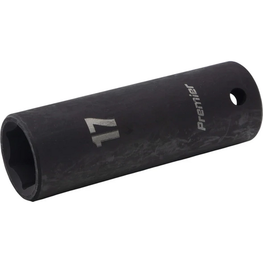 Sealey 1/2"Dr Deep Impact Socket 17mm