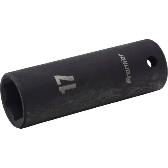 Sealey 1/2"Dr Deep Impact Socket 17mm