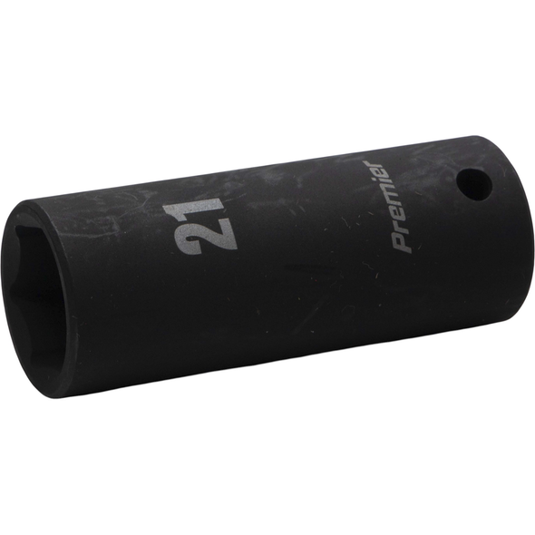 Sealey 1/2"Dr Deep Impact Socket 21mm