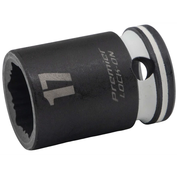 Sealey 1/2"Dr Lock-On Impact Socket 17mm (White Coded Ring)