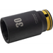 Sealey 1/2"Dr Lock-On Deep Impact Socket 30mm (Yellow Coded Ring)