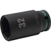 Sealey 1/2"Dr Lock-On Deep Impact Socket 32mm (Green Coded Ring)