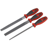 Sealey 3pc 200mm Engineer's File Set AK572