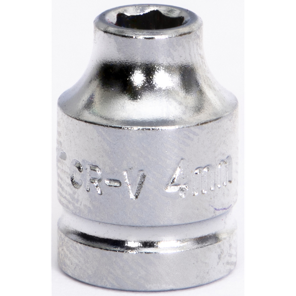 Sealey 1/4"Dr Low Profile Socket 4mm