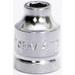 Sealey 1/4"Dr Low Profile Socket 4mm