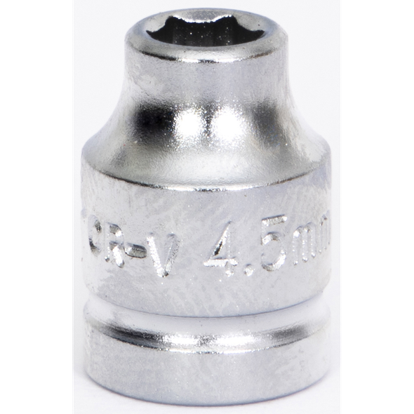 Sealey 1/4"Dr Low Profile Socket 4.5mm