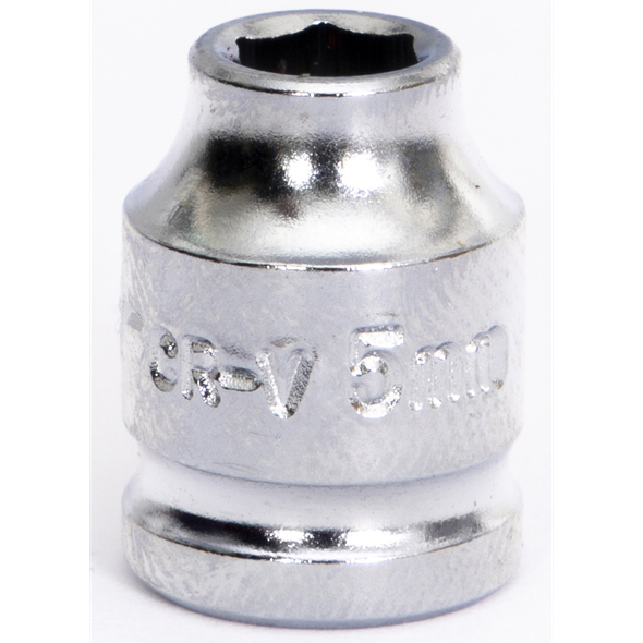 Sealey 1/4"Dr Low Profile Socket 5mm