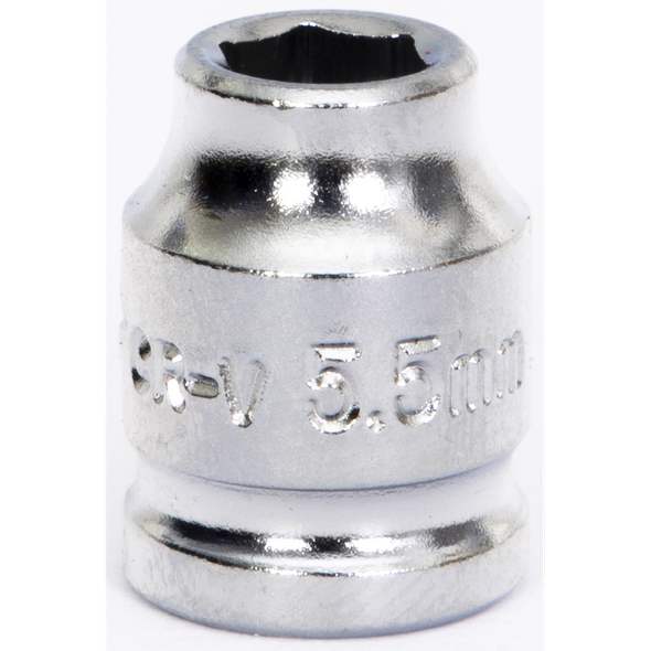 Sealey 1/4"Dr Low Profile Socket 5.5mm