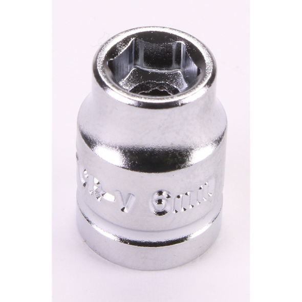 Sealey 1/4"Dr Low Profile Socket 6mm