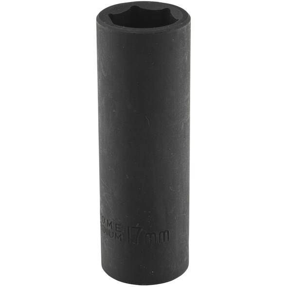 Sealey 1/2"Dr Impact Deep Socket 17mm