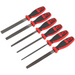 Sealey Engineer's File Set 6pc 150mm AK580 Sealey - Town Tools 