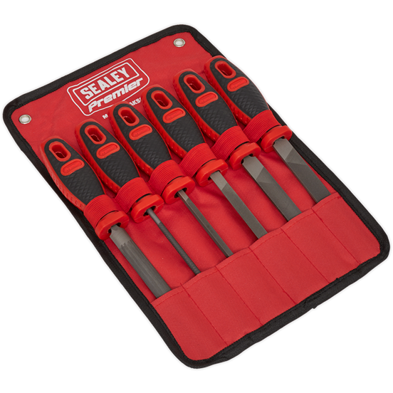 Sealey Engineer's File Set 6pc 150mm AK580 Sealey - Town Tools 