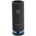 Sealey 1/2"Dr Deep Impact Socket 19mm (Cyan Coded Ring)