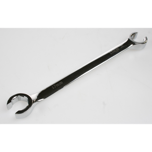 Sealey Spanner,flare nut 15mm & 17mm