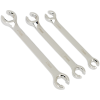 Sealey Flare Nut Spanner Set 3pc Metric AK600