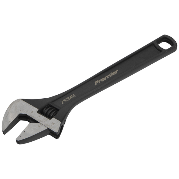 Sealey Adjustable Wrench 250mm (Black Finish)