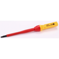 Sealey VDE Screwdriver Slotted 4x100mm AK6128.02