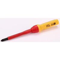 Sealey VDE Screwdriver Pozi PZ1x80mm AK6128.07