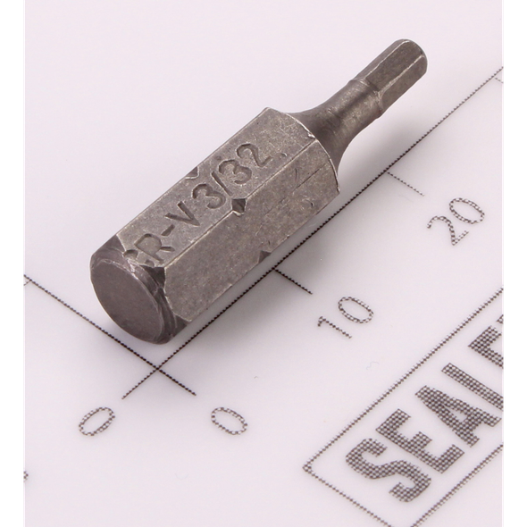Sealey Imperial Security Hex Bit 3/32"
