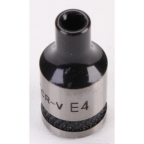 Sealey TRX-Star Socket Set 1/4"Sq Drive E4 (Black Series)