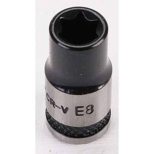 Sealey TRX-Star Socket Set 1/4"Sq Drive E8 (Black Series)