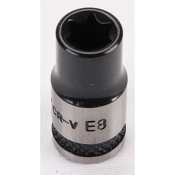 Sealey TRX-Star Socket Set 1/4"Sq Drive E8 (Black Series)