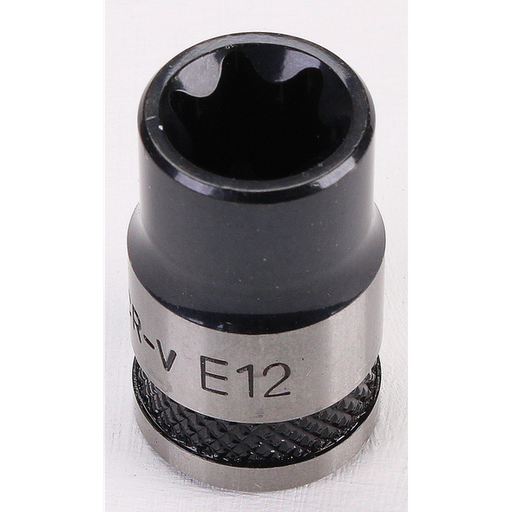 Sealey TRX-Star Socket Set 3/8"Sq Drive E12 (Black Series)