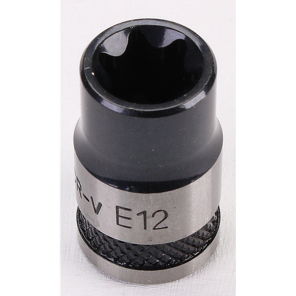 Sealey TRX-Star Socket Set 3/8"Sq Drive E12 (Black Series)