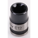 Sealey TRX-Star Socket Set 3/8"Sq Drive E12 (Black Series)