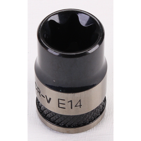 Sealey TRX-Star Socket Set 3/8"Sq Drive E14 (Black Series)