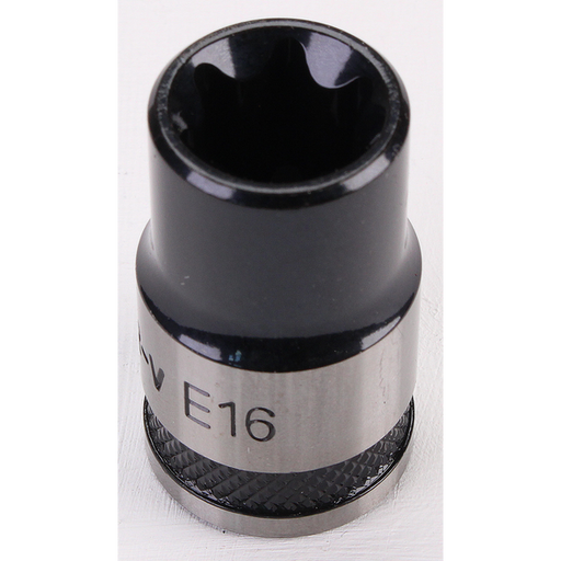 Sealey TRX-Star Socket Set 1/2"Sq Drive E16 (Black Series)