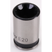 Sealey TRX-Star Socket Set 1/2"Sq Drive E20 (Black Series)
