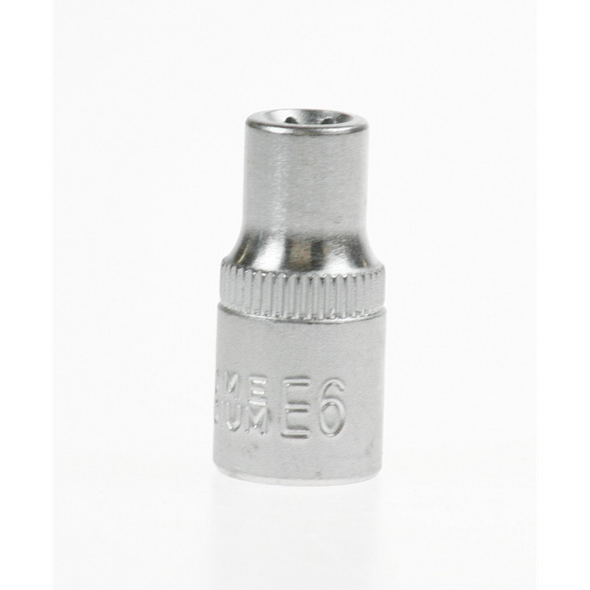 Sealey 1/4"dr.trx-star socket e6
