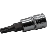 Sealey 1/4"Dr Security Trx-Star Socket Bit (T25H) 37mmL AK6197-V3-20