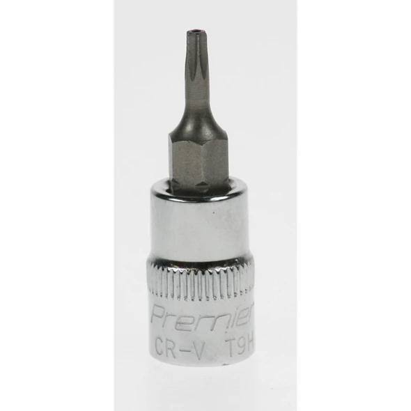 Sealey Trx-star bit socket 1/4"dr t9h (security)