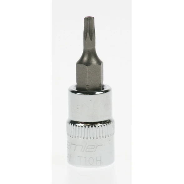 Sealey Trx-star bit socket 1/4"dr t10h (security)