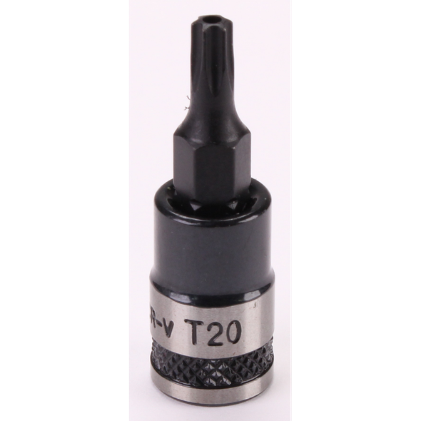 Sealey 1/4"Dr Security Trx-Star Socket Bit (T20H) 37mmL