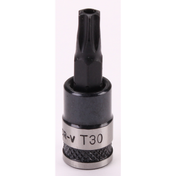Sealey 1/4"Dr Security Trx-Star Socket Bit (T30H) 37mmL