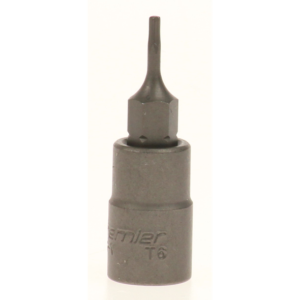 Sealey 1/4"dr trx-star bit socket t6x37mml