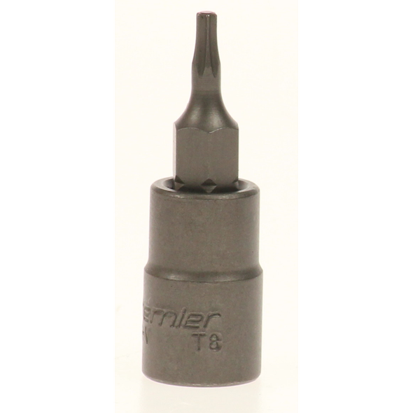 Sealey 1/4"dr trx-star bit socket t8x37mml