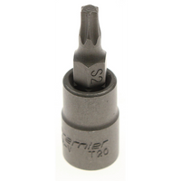 Sealey 1/4"dr trx-star bit socket t20x37mml AK6199.05