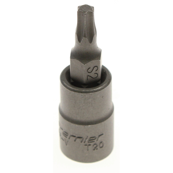 Sealey 1/4"dr trx-star bit socket t20x37mml