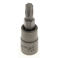 Sealey 1/4"dr trx-star bit socket t27x37mml AK6199.07
