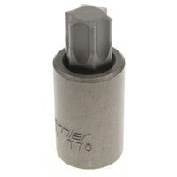 Sealey 1/2"dr trx-star bit socket t70x55mml AK6199.15